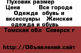 Пуховик размер 42-44 › Цена ­ 750 - Все города Одежда, обувь и аксессуары » Женская одежда и обувь   . Томская обл.,Северск г.